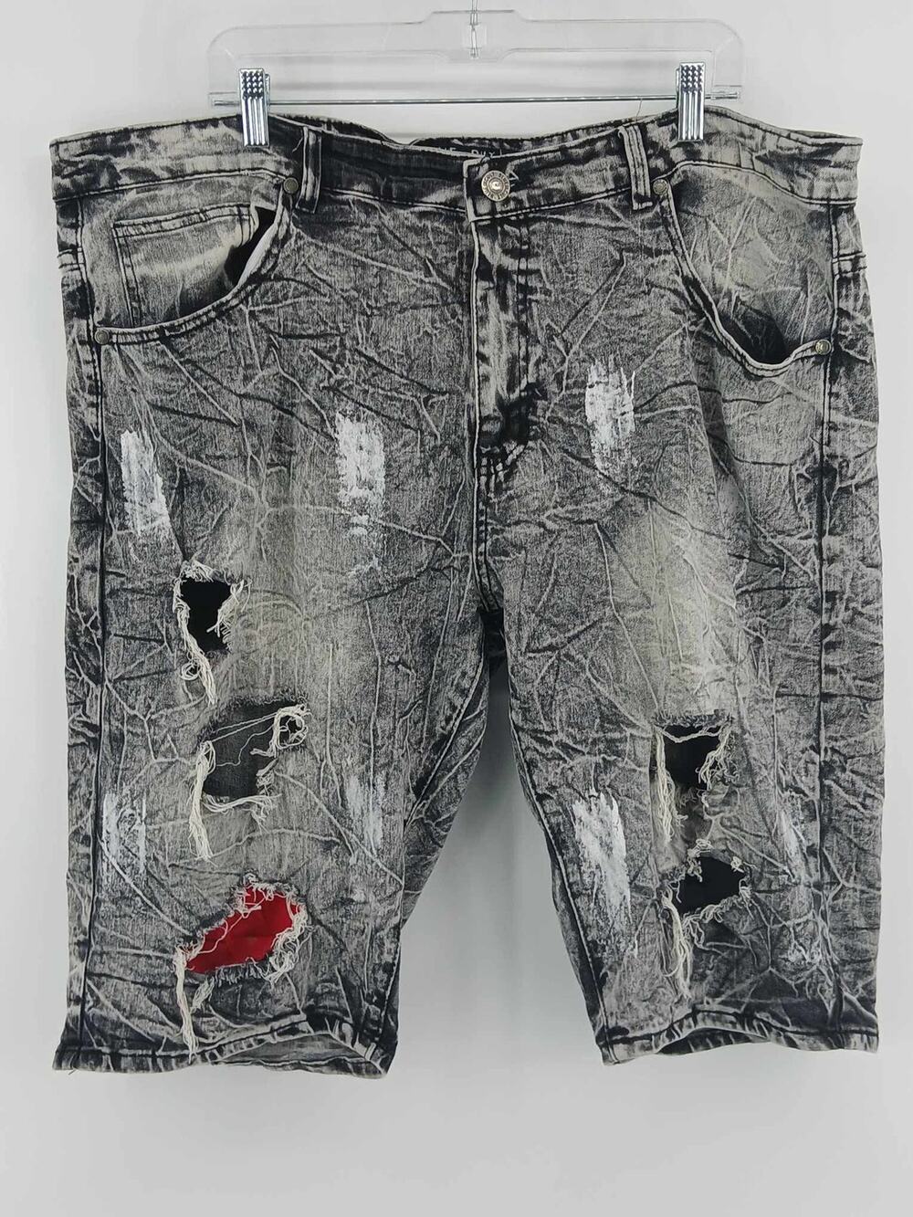 Blue Cult distressed acid wash men’s shorts, size 44